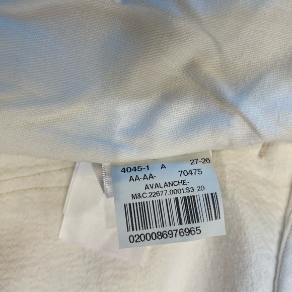 Levi's Made & Crafted CARVED TROUSER avalanche organic cotton size 27 - Picture 12 of 14